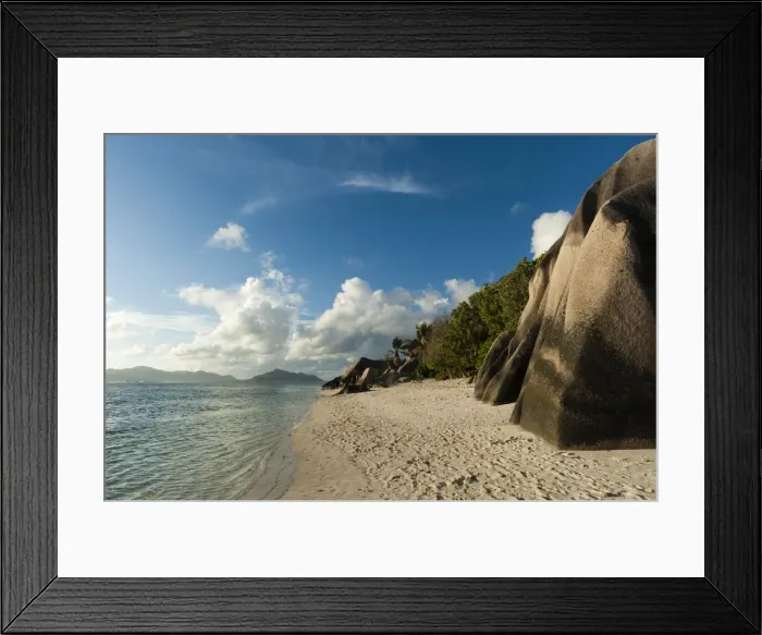 Framed Print : Anse Source d Argent beach, La Digue, Seychelles, Indian Ocean, Africa Framed Print : Anse Source d Argent beach, La Digue, Seychelles, Indian Ocean, Africa