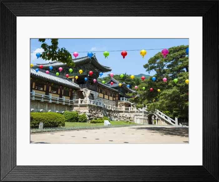 Framed Print : Bulguksa Temple, Gyeongju, UNESCO World Heritage Site, South Korea, Asia Framed Print : Bulguksa Temple, Gyeongju, UNESCO World Heritage Site, South Korea, Asia