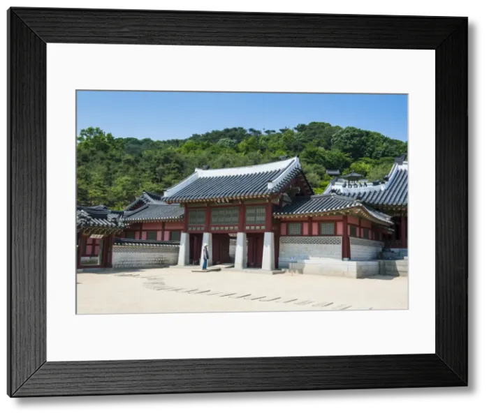 Framed Print : Hwaseong Haenggung Palace, UNESCO World Heritage Site, fortress of Suwon, South Korea, Asia Framed Print : Hwaseong Haenggung Palace, UNESCO World Heritage Site, fortress of Suwon, South Korea, Asia