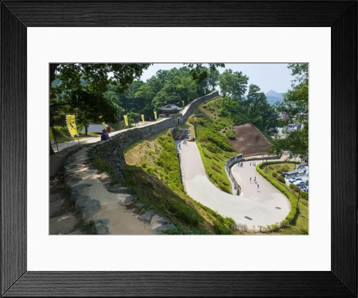 Framed Print : Gongsanseong Castle, Gongju, South Chungcheong Province, South Korea, Asia Framed Print : Gongsanseong Castle, Gongju, South Chungcheong Province, South Korea, Asia
