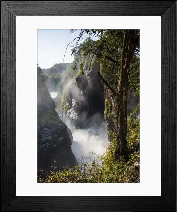 Framed Print : Murchison Falls (Kabarega Falls) on the Nile, Murchison Falls National Park, Uganda, East Africa, Africa Framed Print : Murchison Falls (Kabarega Falls) on the Nile, Murchison Falls National Park, Uganda, East Africa, Africa