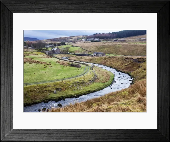 Framed Print : Grisedale Beck at Garsdale Head, Yorkshire Dales, Cumbria, England, United Kingdom, Europe