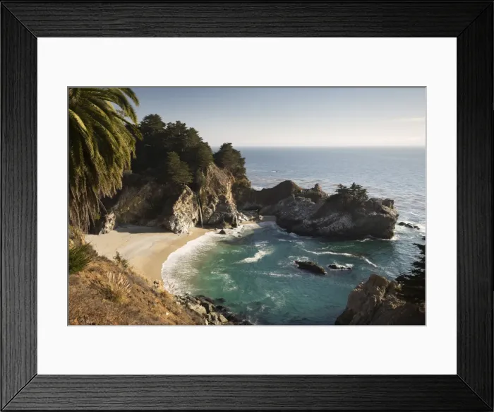 Framed Print : McWay Falls, Julia Pfeiffer Burns State Park, Big Sur, Monterey County, California, United States of America, North America Framed Print : McWay Falls, Julia Pfeiffer Burns State Park, Big Sur, Monterey County, California, United States of America, North America
