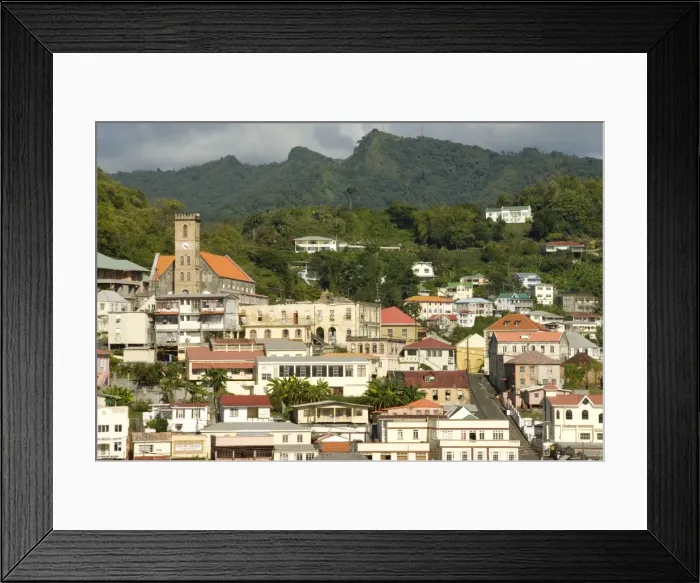 Framed Print : St. Georges, Grenada, Windward Islands, West Indies, Caribbean, Central America Framed Print : St. Georges, Grenada, Windward Islands, West Indies, Caribbean, Central America