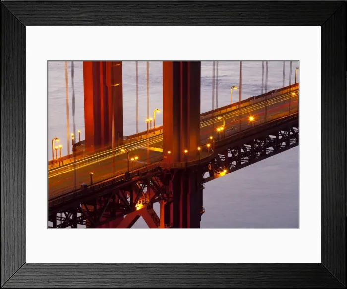 Framed Print : Close-up of the Golden Gate Bridge, San Francisco, California, United States of America, North America Framed Print : Close-up of the Golden Gate Bridge, San Francisco, California, United States of America, North America