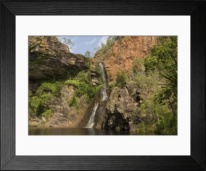 Framed Print : Tjaynera Falls and waterhole on Sandy Creek, Litchfield National Park, Northern Territory, Australia, Pacific Framed Print : Tjaynera Falls and waterhole on Sandy Creek, Litchfield National Park, Northern Territory, Australia, Pacific