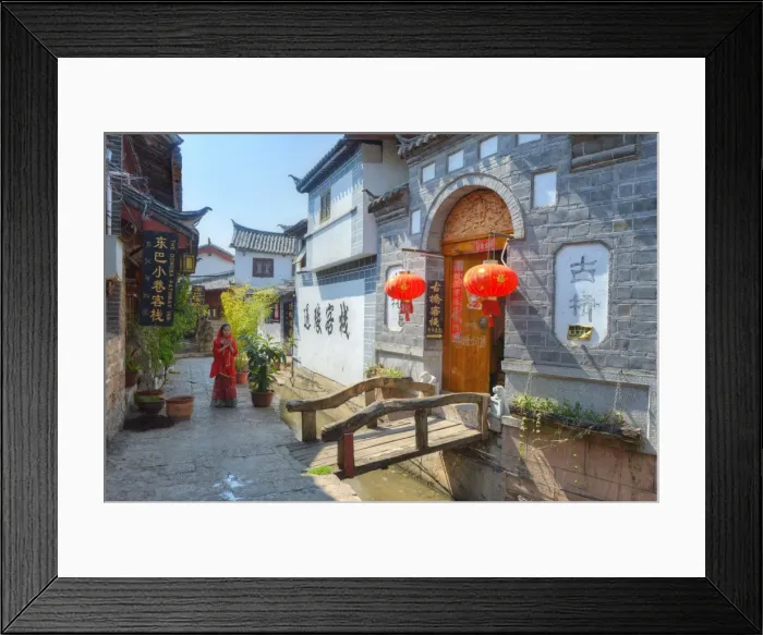 Framed Print : Dongba alley in the old town of Lijiang, UNESCO World Heritage Site, Lijiang, Yunnan, China, Asia Framed Print : Dongba alley in the old town of Lijiang, UNESCO World Heritage Site, Lijiang, Yunnan, China, Asia