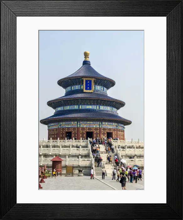 Framed Print : Temple of Heaven, UNESCO World Heritage Site, Beijing, China, Asia Framed Print : Temple of Heaven, UNESCO World Heritage Site, Beijing, China, Asia