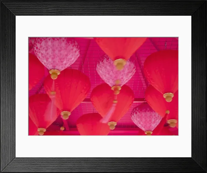 Framed Print : Chinese New Year lanterns, Kowloon Bay, Kowloon, Hong Kong, China, Asia Framed Print : Chinese New Year lanterns, Kowloon Bay, Kowloon, Hong Kong, China, Asia