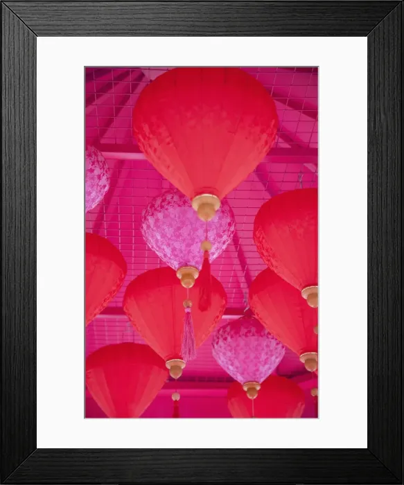 Framed Print : Chinese New Year lanterns, Kowloon Bay, Kowloon, Hong Kong, China, Asia Framed Print : Chinese New Year lanterns, Kowloon Bay, Kowloon, Hong Kong, China, Asia