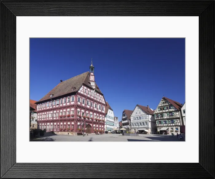 Framed Print : Town Hall at Market Square, Markgroningen, Ludwigsburg District, Baden Wurttemberg, Germany, Europe Framed Print : Town Hall at Market Square, Markgroningen, Ludwigsburg District, Baden Wurttemberg, Germany, Europe