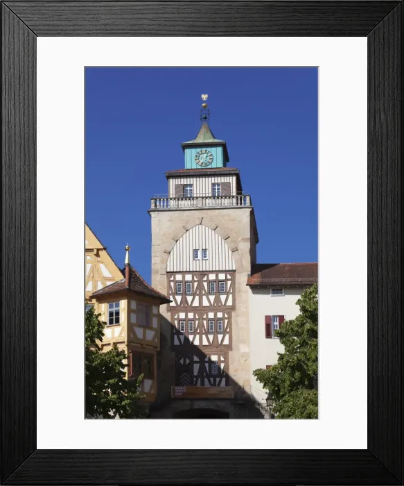 Framed Print : Oberer Torturm Tower, Markgroningen, Ludwigsburg District, Baden Wurttemberg, Germany, Europe Framed Print : Oberer Torturm Tower, Markgroningen, Ludwigsburg District, Baden Wurttemberg, Germany, Europe