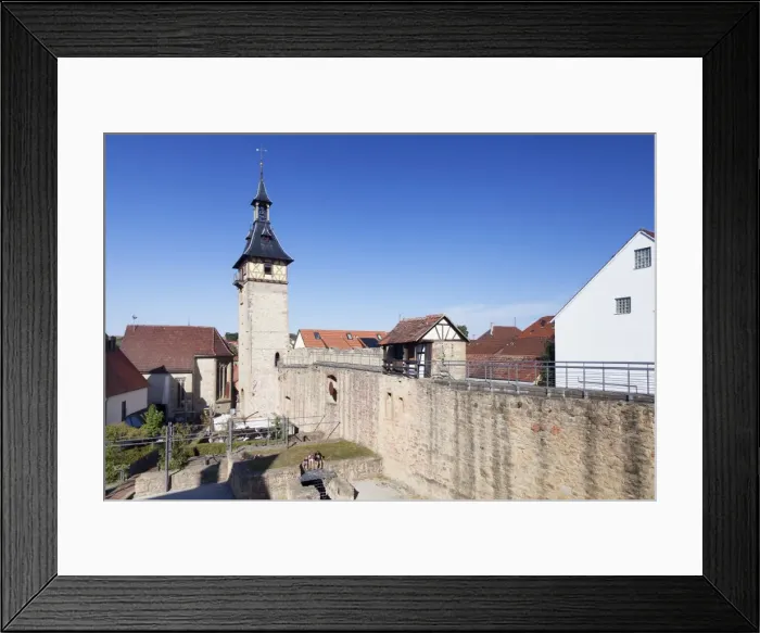 Framed Print : Burgplatz Square with Oberer Torturm Tower, Marbach am Neckar, Neckartal Valley, Ludwigsburg District, Baden Wurttemberg, Germany, Europe Framed Print : Burgplatz Square with Oberer Torturm Tower, Marbach am Neckar, Neckartal Valley, Ludwigsburg District, Baden Wurttemberg, Germany, Europe