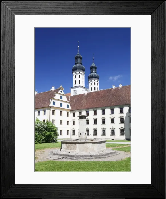 Framed Print : Obermarchtal Monastery, Alb Donau District, Upper Swabia, Baden Wurttemberg, Germany, Europe Framed Print : Obermarchtal Monastery, Alb Donau District, Upper Swabia, Baden Wurttemberg, Germany, Europe