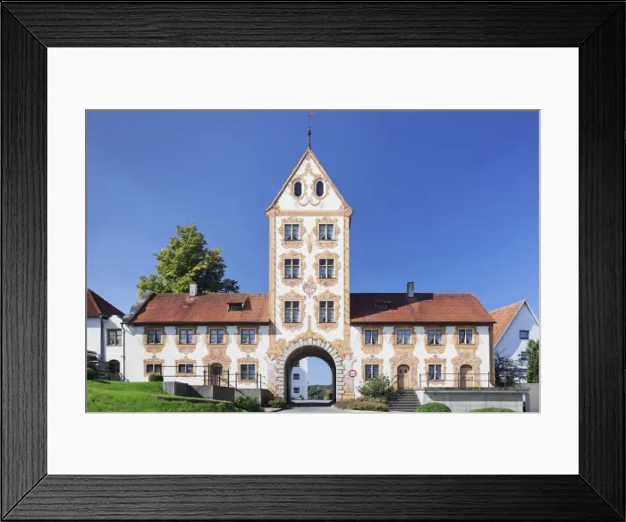 Framed Print : Oberes Tor Gate, Rot an der Rot, Upper Swabia, Baden Wurttemberg, Germany, Europe Framed Print : Oberes Tor Gate, Rot an der Rot, Upper Swabia, Baden Wurttemberg, Germany, Europe