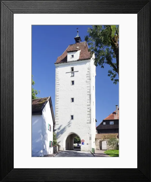 Framed Print : Espanator Gate, Isny, Upper Swabia, Baden Wurttemberg, Germany, Europe Framed Print : Espanator Gate, Isny, Upper Swabia, Baden Wurttemberg, Germany, Europe