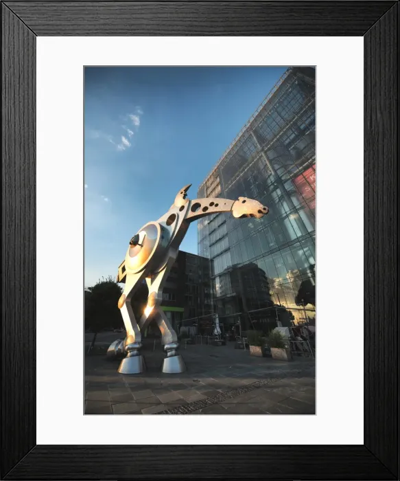 Framed Print : Kniefall, animated sculpture with Heidelberger Druckmaschinen AG, Heidelberg, Baden-Wurttemberg, Germany, Europe Framed Print : Kniefall, animated sculpture with Heidelberger Druckmaschinen AG, Heidelberg, Baden-Wurttemberg, Germany, Europe