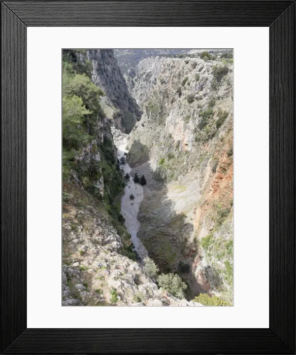 Framed Print : Aradena Gorge, Aradena, South Crete, Crete Island, Crete, Greece Framed Print : Aradena Gorge, Aradena, South Crete, Crete Island, Crete, Greece
