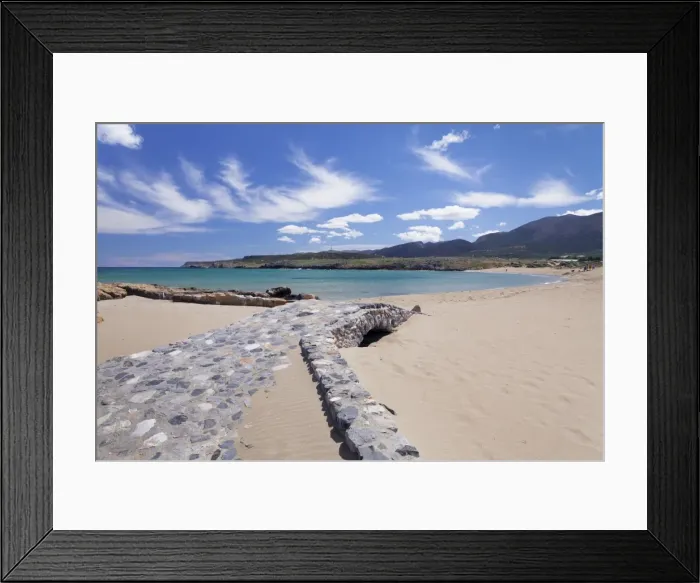 Framed Print : Potamos Beach, Malia, Iraklion, Crete, Greek Islands, Greece, Europe Framed Print : Potamos Beach, Malia, Iraklion, Crete, Greek Islands, Greece, Europe
