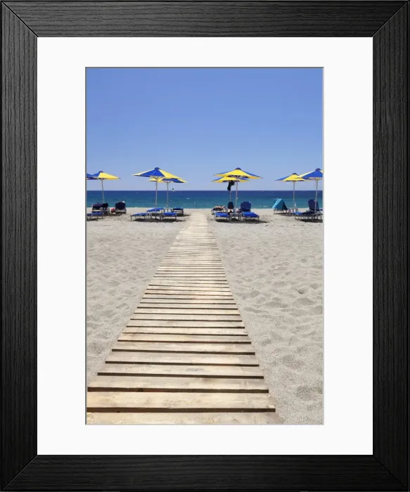 Framed Print : Damnoni Beach, near Plakias, South Crete, Crete, Greek Islands, Greece, Europe Framed Print : Damnoni Beach, near Plakias, South Crete, Crete, Greek Islands, Greece, Europe