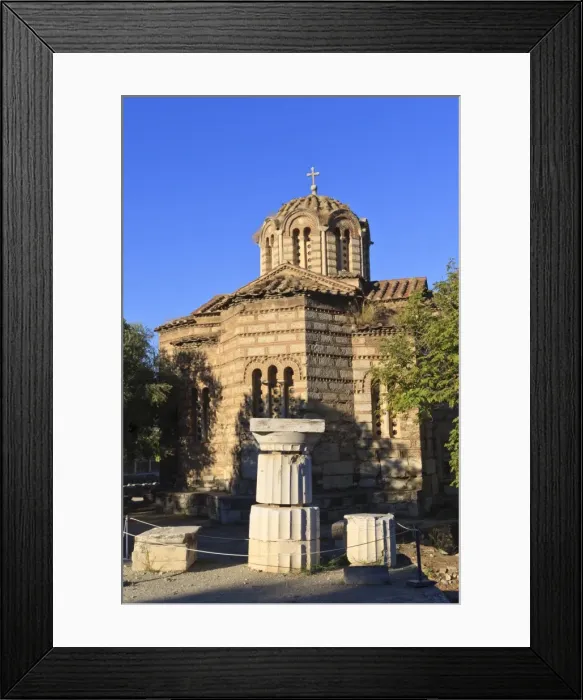 Framed Print : Church of the Holy Apostles (Holy Apostles of Solaki) (Agii Apostoli Solaki) in the early morning, Ancient Agora, Athens, Greece, Europe Framed Print : Church of the Holy Apostles (Holy Apostles of Solaki) (Agii Apostoli Solaki) in the early morning, Ancient Agora, Athens, Greece, Europe