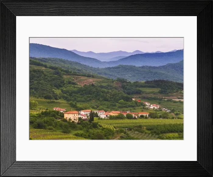 Framed Print : Slovenia wine region countryside, Goriska Brda (Gorizia Hills), Slovenia, Europe Framed Print : Slovenia wine region countryside, Goriska Brda (Gorizia Hills), Slovenia, Europe