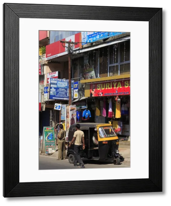 Framed Print : Street scene in Port Blair, Andaman Islands, India, Asia Framed Print : Street scene in Port Blair, Andaman Islands, India, Asia