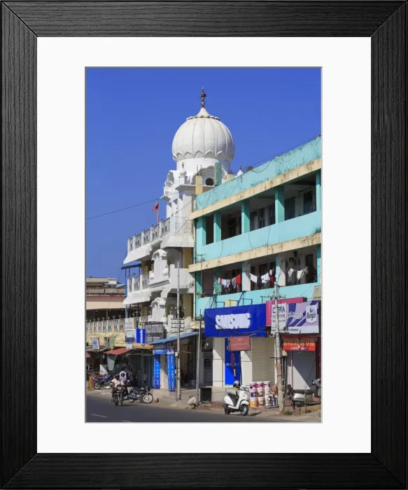 Framed Print : Sikh Temple in Port Blair, Andaman Islands, India, Asia Framed Print : Sikh Temple in Port Blair, Andaman Islands, India, Asia