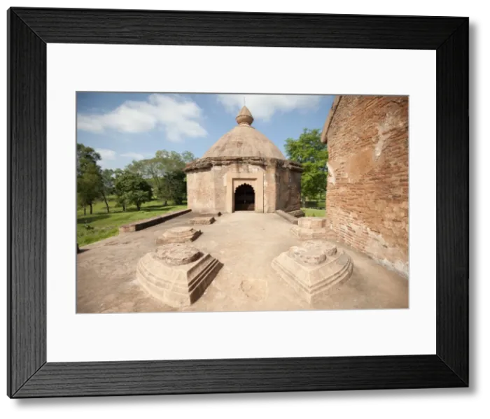 Framed Print : Temple in Talatal Ghar, 18th century palace, originally built as an army base in Rangpur, Ahom kingdom capital, Sivasagar, Assam, India, Asia Framed Print : Temple in Talatal Ghar, 18th century palace, originally built as an army base in Rangpur, Ahom kingdom capital, Sivasagar, Assam, India, Asia