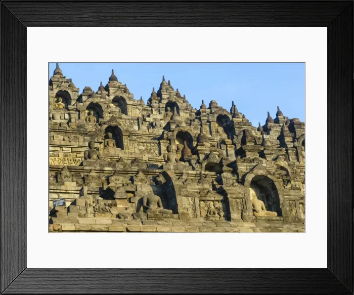 Framed Print : The temple complex of Borobodur, UNESCO World Heritage Site, Java, Indonesia, Southeast Asia, Asia Framed Print : The temple complex of Borobodur, UNESCO World Heritage Site, Java, Indonesia, Southeast Asia, Asia