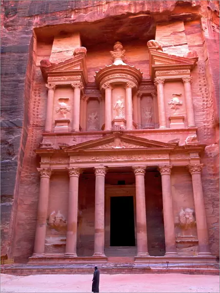 The Treasury, Petra, UNESCO World Heritage Site, Jordan, Middle East