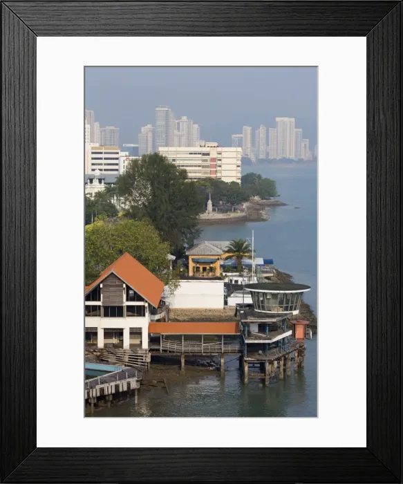 Framed Print : Port of Georgetown, Penang Island, Malaysia, Southeast Asia, Asia Framed Print : Port of Georgetown, Penang Island, Malaysia, Southeast Asia, Asia