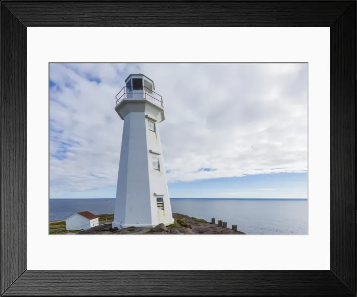 Framed Print : The lighthouse at Cape Spear National Historic Site, St. Johns, Newfoundland, Canada, North America Framed Print : The lighthouse at Cape Spear National Historic Site, St. Johns, Newfoundland, Canada, North America