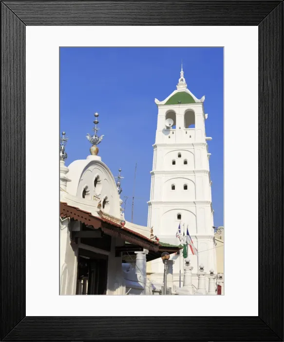 Framed Print : Kamplung Kling Mosque, Melaka (Malacca), Malaysia, Southeast Asia, Asia