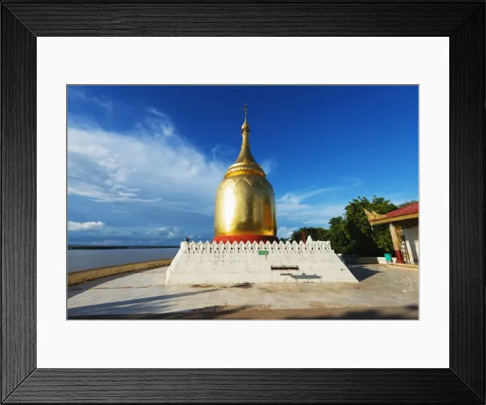 Framed Print : Bupaya Pagoda, Bagan (Pagan), Myanmar (Burma), Asia Framed Print : Bupaya Pagoda, Bagan (Pagan), Myanmar (Burma), Asia
