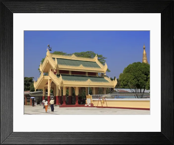 Framed Print : Maha Wizaya Pagoda, Yangon (Rangoon), Myanmar (Burma), Asia Framed Print : Maha Wizaya Pagoda, Yangon (Rangoon), Myanmar (Burma), Asia