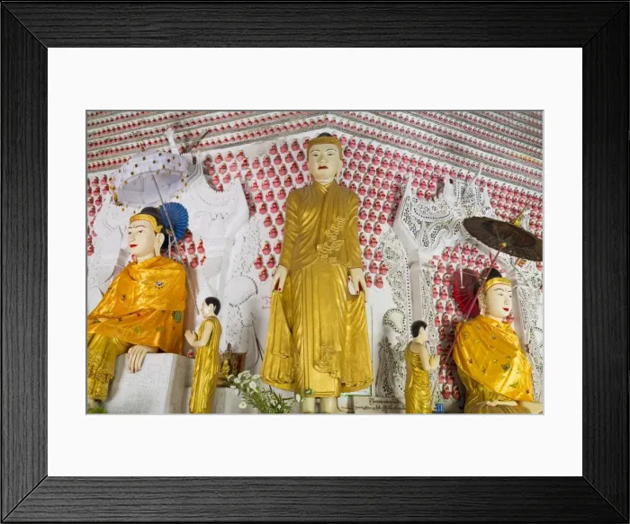 Framed Print : Sein Yaung Chi Pagoda, Yangon (Rangoon), Myanmar (Burma), Asia Framed Print : Sein Yaung Chi Pagoda, Yangon (Rangoon), Myanmar (Burma), Asia
