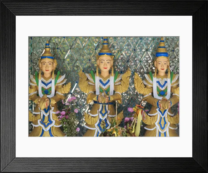 Framed Print : Sein Yaung Chi Pagoda, Yangon (Rangoon), Myanmar (Burma), Asia Framed Print : Sein Yaung Chi Pagoda, Yangon (Rangoon), Myanmar (Burma), Asia
