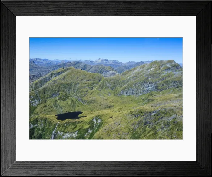 Framed Print : Aerial of the rugged mountains in Fiordland National Park, UNESCO World Heritage Site, South Island, New Zealand, Pacific Framed Print : Aerial of the rugged mountains in Fiordland National Park, UNESCO World Heritage Site, South Island, New Zealand, Pacific