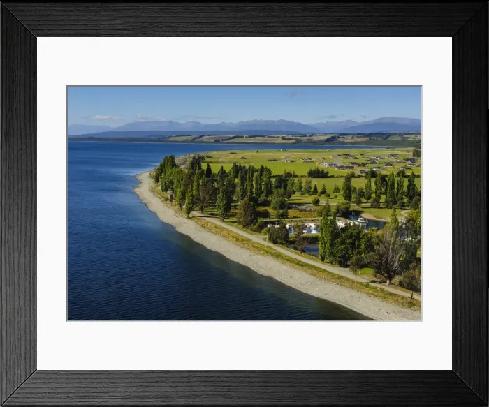 Framed Print : Aerial of Te Anau, Fiordland National Park, UNESCO World Heritage Site, South Island, New Zealand, Pacific Framed Print : Aerial of Te Anau, Fiordland National Park, UNESCO World Heritage Site, South Island, New Zealand, Pacific