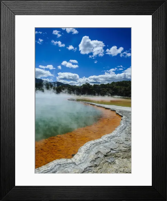 Framed Print : The colourful multi hued Champagne Pool, Wai-O-Tapu Thermal Wonderland, Waiotapu, North Island, New Zealand, Pacific Framed Print : The colourful multi hued Champagne Pool, Wai-O-Tapu Thermal Wonderland, Waiotapu, North Island, New Zealand, Pacific