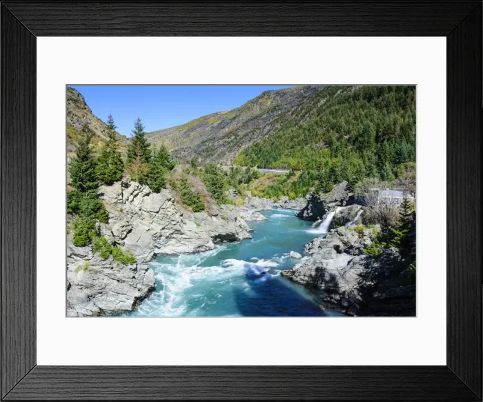 Framed Print : Turquoise water of the Kawarau River in the Kawarau Gorge, Otago, South Island, New Zealand, Pacific Framed Print : Turquoise water of the Kawarau River in the Kawarau Gorge, Otago, South Island, New Zealand, Pacific