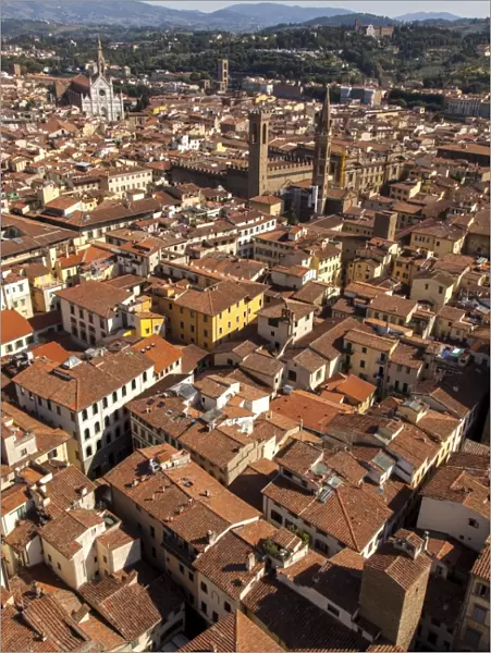 Roof tops of Florence, Italy, Tuscany, Europe