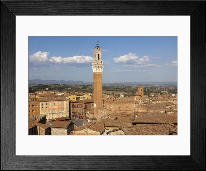 Framed Print : View of Siena Palazzo Publico and Piazza del Campo, UNESCO World Heritage Site, Siena, Tuscany, Italy, Europe Framed Print : View of Siena Palazzo Publico and Piazza del Campo, UNESCO World Heritage Site, Siena, Tuscany, Italy, Europe