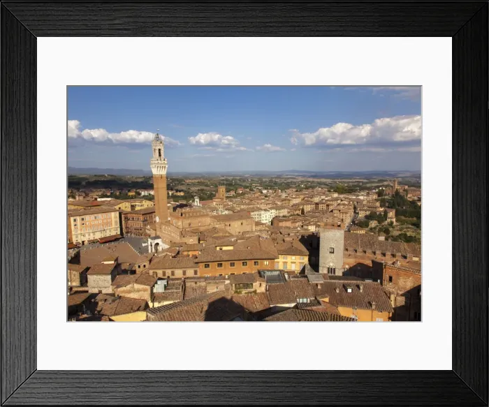Framed Print : View of Siena Palazzo Publico and Piazza del Campo, UNESCO World Heritage Site, Siena, Tuscany, Italy, Europe Framed Print : View of Siena Palazzo Publico and Piazza del Campo, UNESCO World Heritage Site, Siena, Tuscany, Italy, Europe