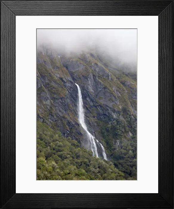 Framed Print : Earland Falls, Routeburn Track, Fiordland National Park, UNESCO World Heritage Site, South Island, New Zealand, Pacific Framed Print : Earland Falls, Routeburn Track, Fiordland National Park, UNESCO World Heritage Site, South Island, New Zealand, Pacific