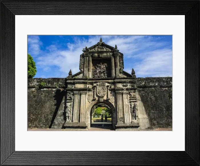 Framed Print : Entrance to the old Fort Santiago, Intramuros, Manila, Luzon, Philippines, Southeast Asia, Asia Framed Print : Entrance to the old Fort Santiago, Intramuros, Manila, Luzon, Philippines, Southeast Asia, Asia