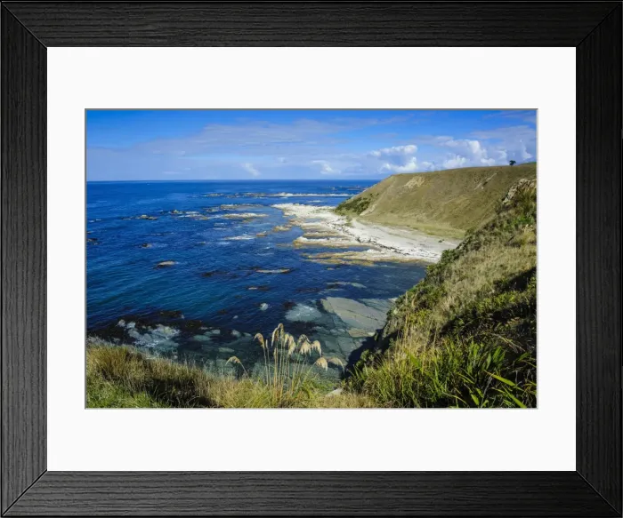 Framed Print : View from the cliff top over the Kaikoura Peninsula, South Island, New Zealand, Pacific Framed Print : View from the cliff top over the Kaikoura Peninsula, South Island, New Zealand, Pacific