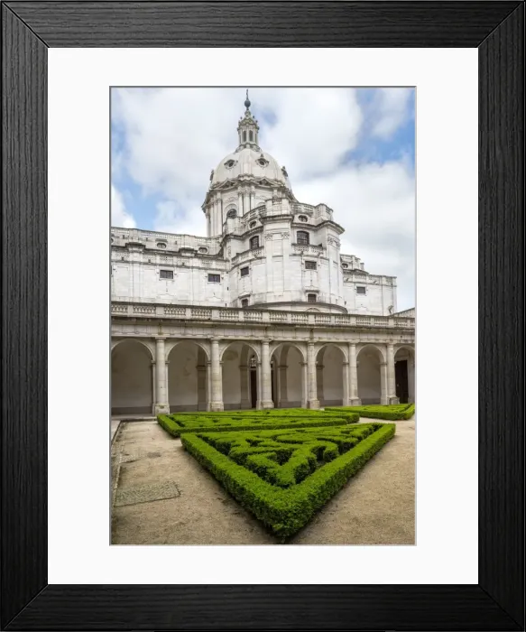 Framed Print : Basilica Dome, Mafra National Palace, Mafra, Lisbon Coast, Portugal, Europe Framed Print : Basilica Dome, Mafra National Palace, Mafra, Lisbon Coast, Portugal, Europe