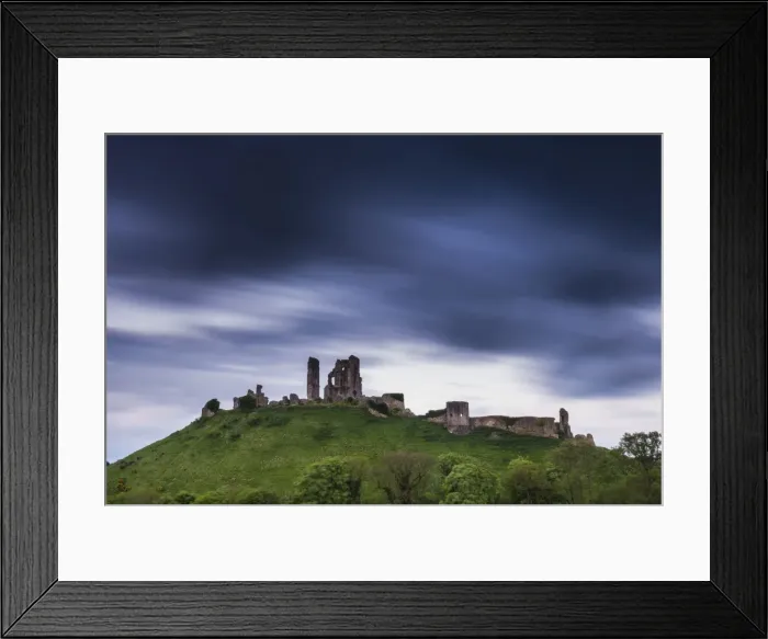 Framed Print : Corfe Castle at night, Corfe, Dorset, England, United Kingdom, Europe Framed Print : Corfe Castle at night, Corfe, Dorset, England, United Kingdom, Europe